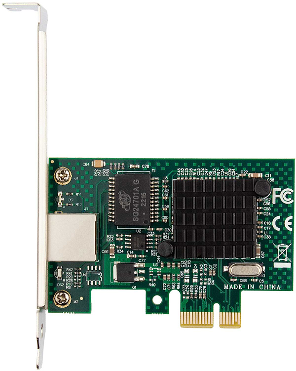 Фото - Сетевая карта LAN Frime PCI-E x1 Gigabit Ethernet Broadcom BCM5721 (NCF-GbLanBCM5721.LP)