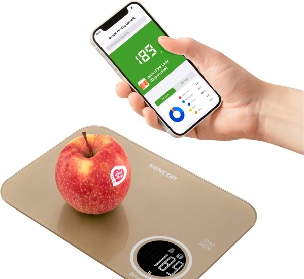 Фото - Ваги кухонні Sencor SKS7077CH