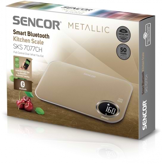 Фото - Ваги кухонні Sencor SKS7077CH