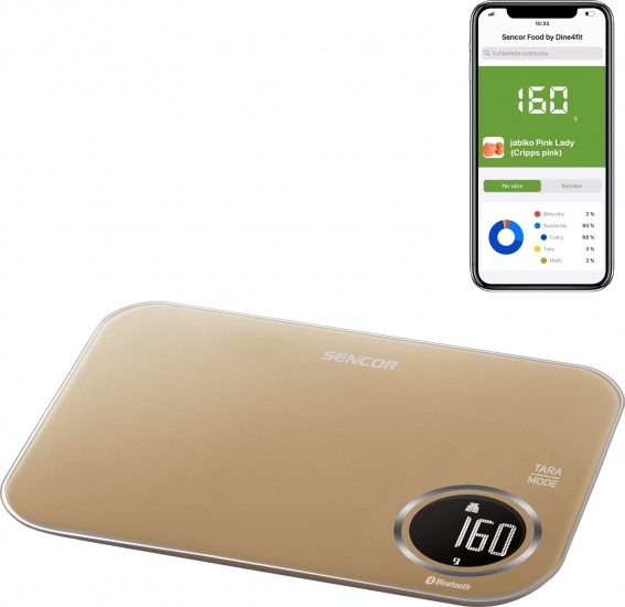 Фото - Ваги кухонні Sencor SKS7077CH