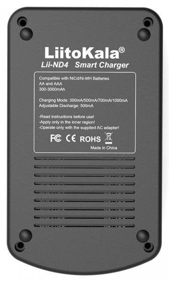 Фото - З/устройство для аккумуляторов AA/AAA LiitoKala Lii-ND4