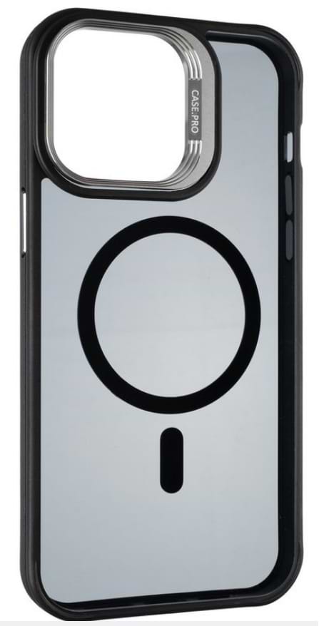 Фото - Чохол для смартфону Gelius Elegant Bumper Case Camera stand MagSafe for iPhone 14 Black (98622)