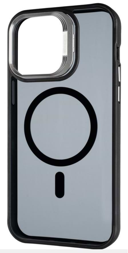 Фото - Чохол для смартфону Gelius Elegant Bumper Case Camera stand MagSafe for iPhone 14 Black (98622)