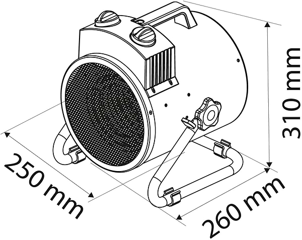 Фото - Теплова гармата Neo Tools 90-068