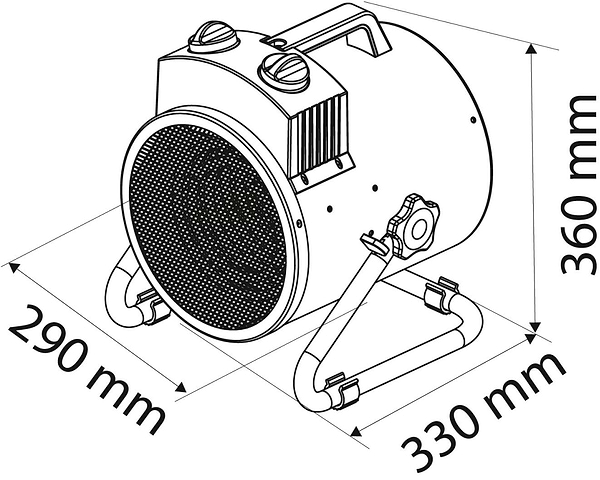Фото - Тепловая пушка Neo Tools 90-069