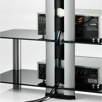 Фото - Тумба для телевізора Sonorous NEO 3130-B-SLV