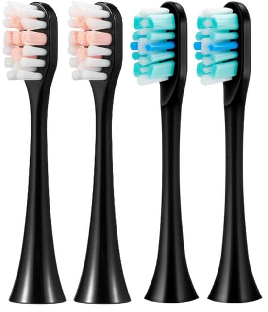 Фото - Насадка для зубной щетки AIMED Neo Pro 4 шт. Black (AI-NeoNoz_4) Фото - Насадка для зубной щетки AIMED Neo Pro 4 шт. Black (AI-NeoNoz_4)