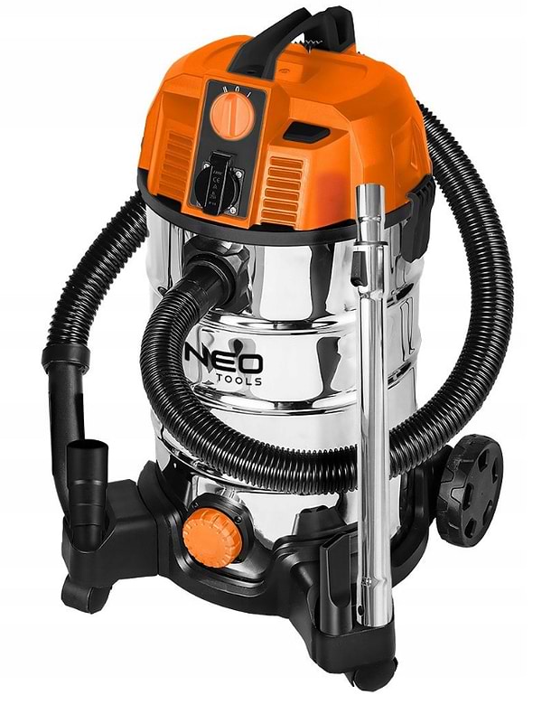 Фото - Пылесос для сухой уборки без мешка Neo Tools 1600Вт (04-739)