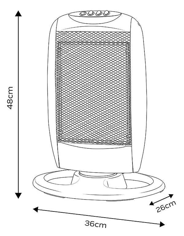 Фото - Обігрівач інфрачервоний Neo Tools 90-114