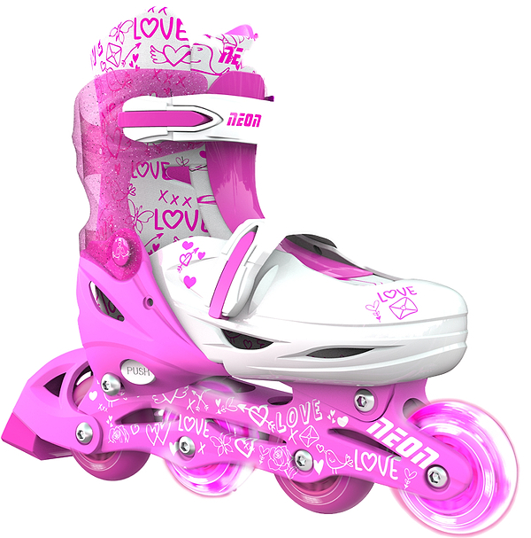 Фото - Ролики Neon Combo Skates Pink (NT10P4) Фото - Ролики Neon Combo Skates Pink (NT10P4)