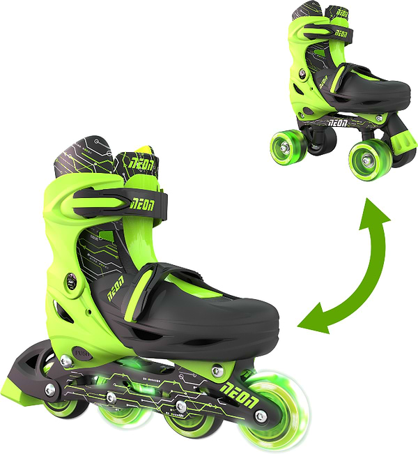 Фото - Ролики Neon Combo Skates Green (NT09G4)