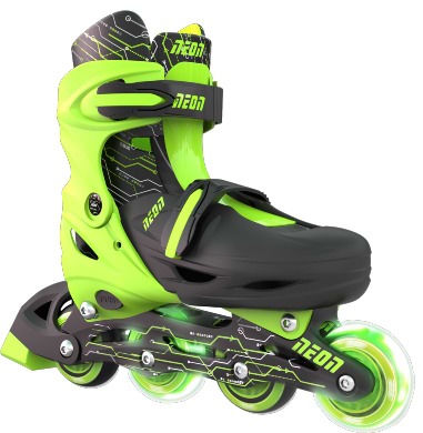 Купити Ролики Neon Combo Skates Green (NT09G4) - Фото 1 Ролики Neon Combo Skates Green (NT09G4) - Фото 1