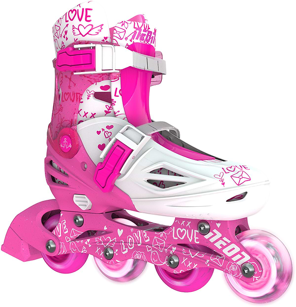 Фото - Ролики Neon Combo Skates Pink (NT10P4)