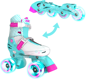 Фото - Ролики Neon Combo Skates Turquoise (NT09T4)