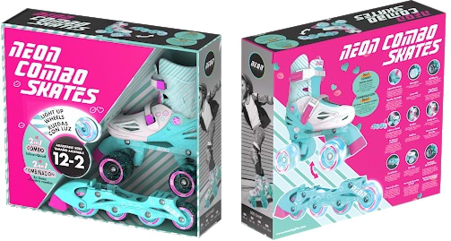 Фото - Ролики Neon Combo Skates Turquoise (NT09T4)