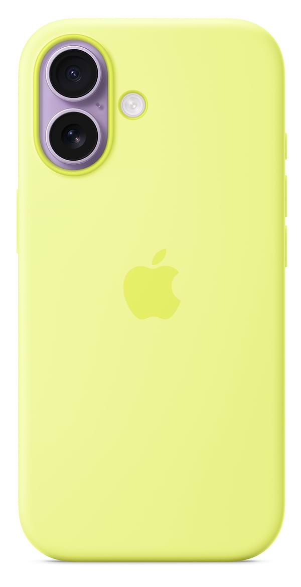 Фото - Чехол для смартфона Apple Silicone Case with MagSafe iPhone 17 Neon Yellow (MGEV4)