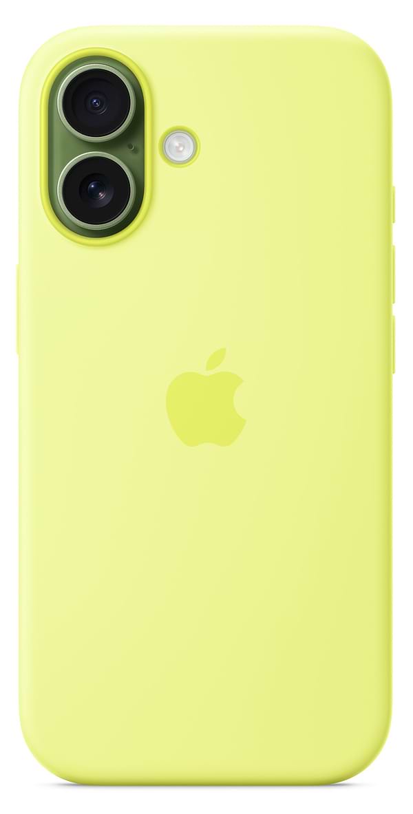 Фото - Чехол для смартфона Apple Silicone Case with MagSafe iPhone 17 Neon Yellow (MGEV4)