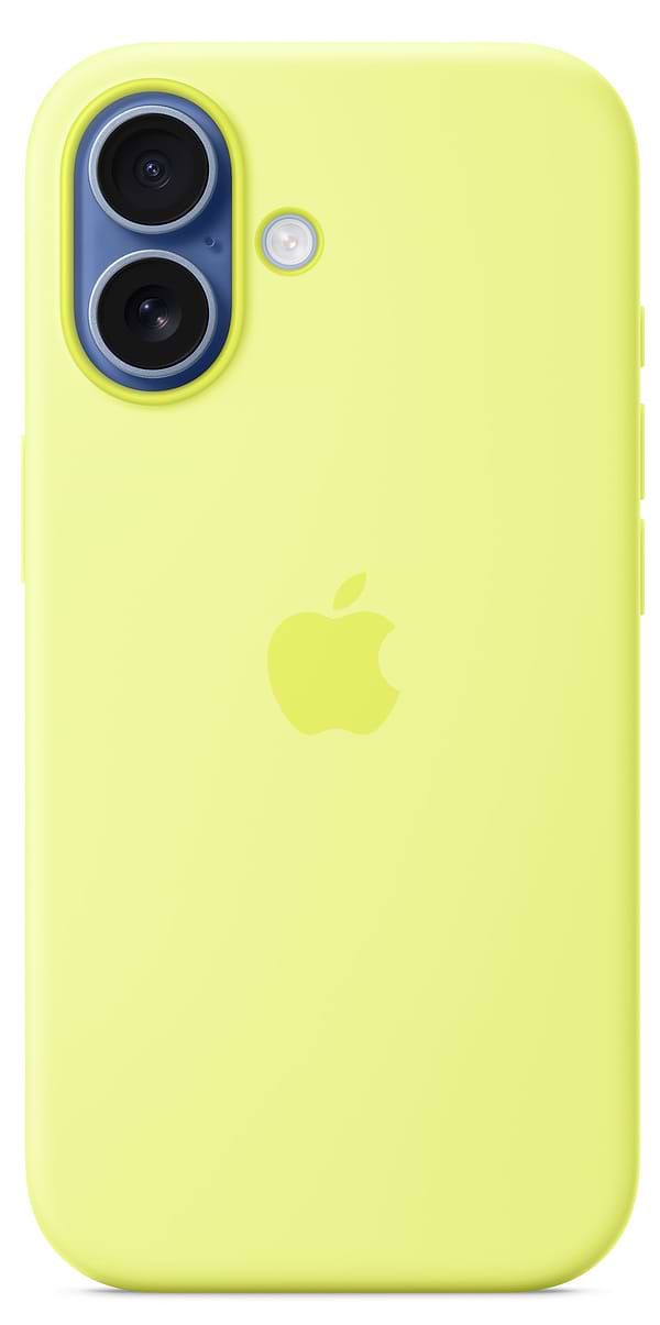 Фото - Чехол для смартфона Apple Silicone Case with MagSafe iPhone 17 Neon Yellow (MGEV4)