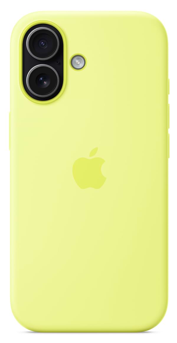 Фото - Чехол для смартфона Apple Silicone Case with MagSafe iPhone 17 Neon Yellow (MGEV4)