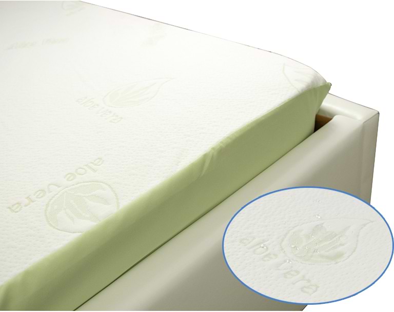 Наматрасник Руно водонепроницаемый 90х200xh30 (843СВ_Aloe Vera)