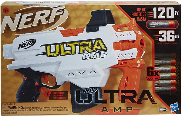Фото - Бластер многозарядный Hasbro Nerf ULTRA AMP (F0955)