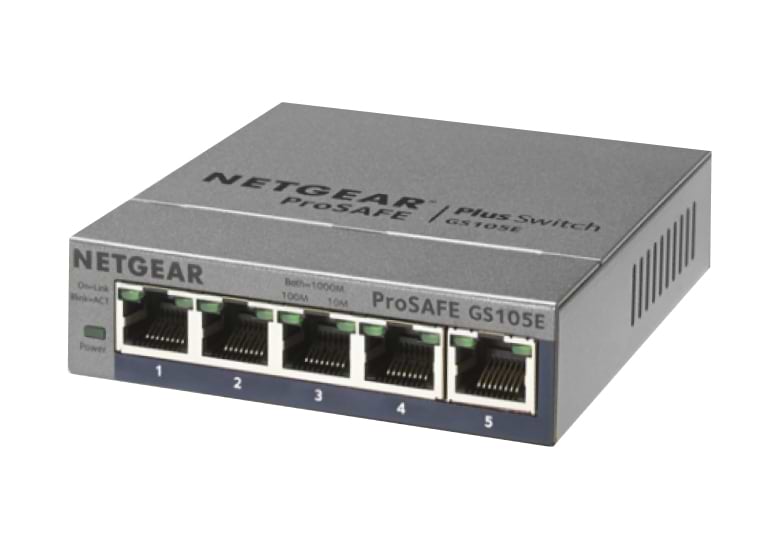 Коммутатор локальной сети (Switch) Netgear GS105E-200PES - Фото 1