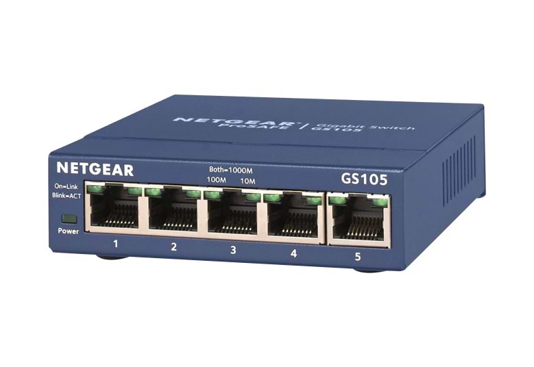 Коммутатор локальної мережі (Switch) Netgear GS105GE