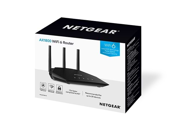 Фото - Маршрутизатор интернет WiFi6 Netgear RAX10-100EUS