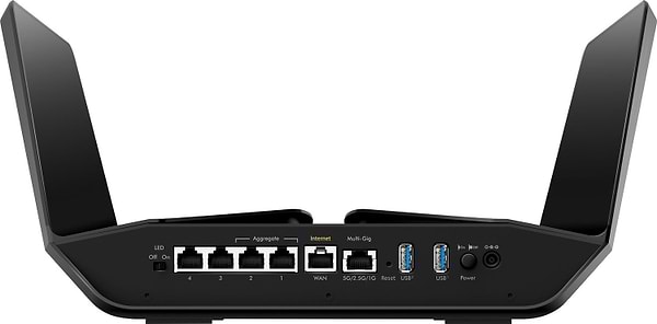 Фото - Маршрутизатор інтернет WiFi6 Netgear RAX120-100EUS