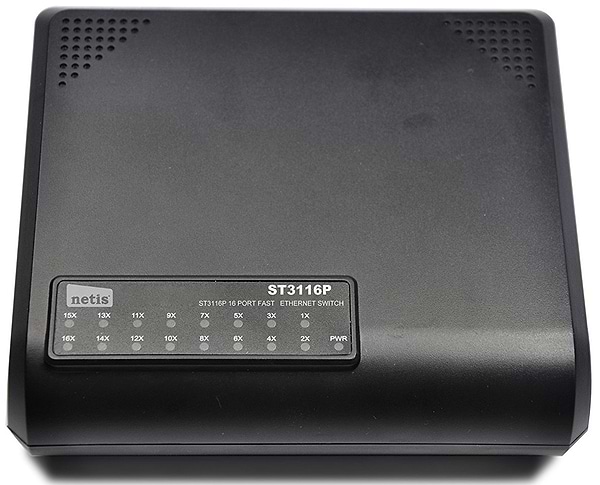 Фото - Коммутатор локальної мережі (Switch) Netis ST3116P
