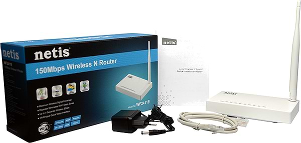 Фото - Маршрутизатор интернет WiFi4 Netis WF2411E