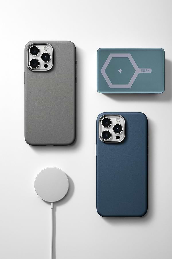 Фото - Батарея мобильная Gelius Snap+ Magnetic Wireless Charge GP-PBW100x 5000mAh (99749)