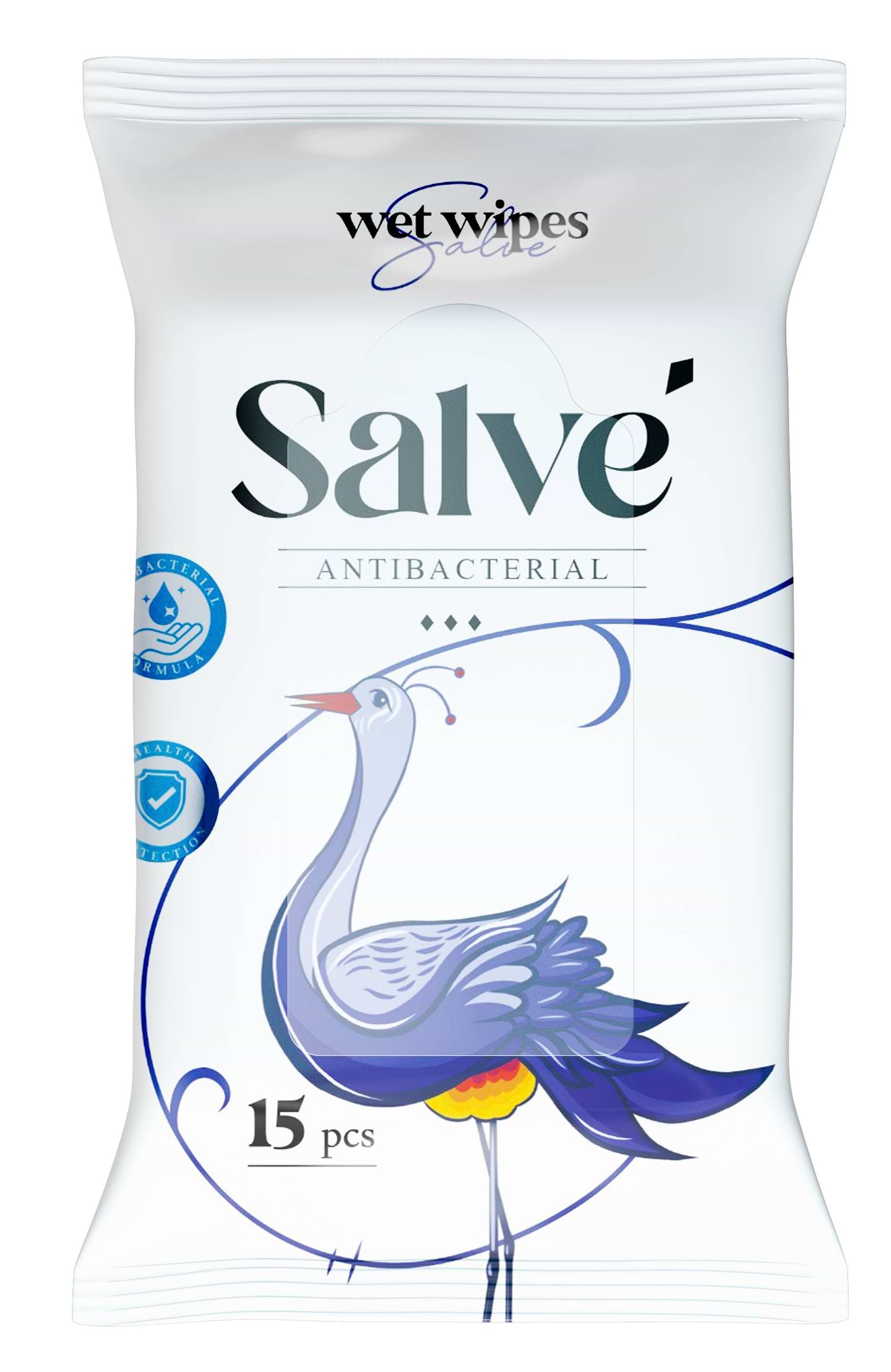 Салфетки гигиенические влажные Salve 15 шт. (5853954200508)