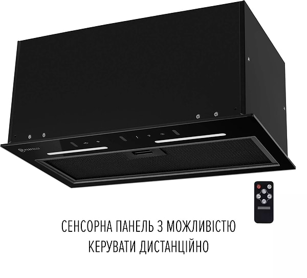 Фото - Вытяжка встраиваемая Perfelli VIOLA 5QWRB NERO SILENZIO