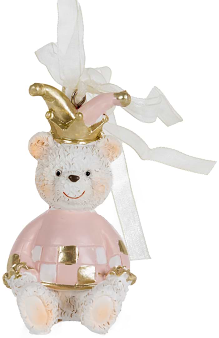 Декор підвіска New Year Lefard Ведмедик 7 см (191-080)