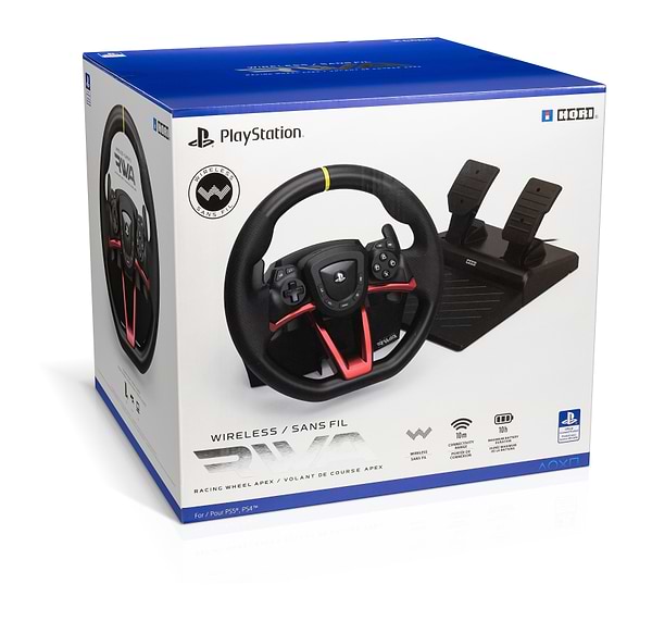 Фото - Руль Hori Wireless Racing Wheel Apex for Playstation 5, PlayStation 4 and PC (SPF-022U)