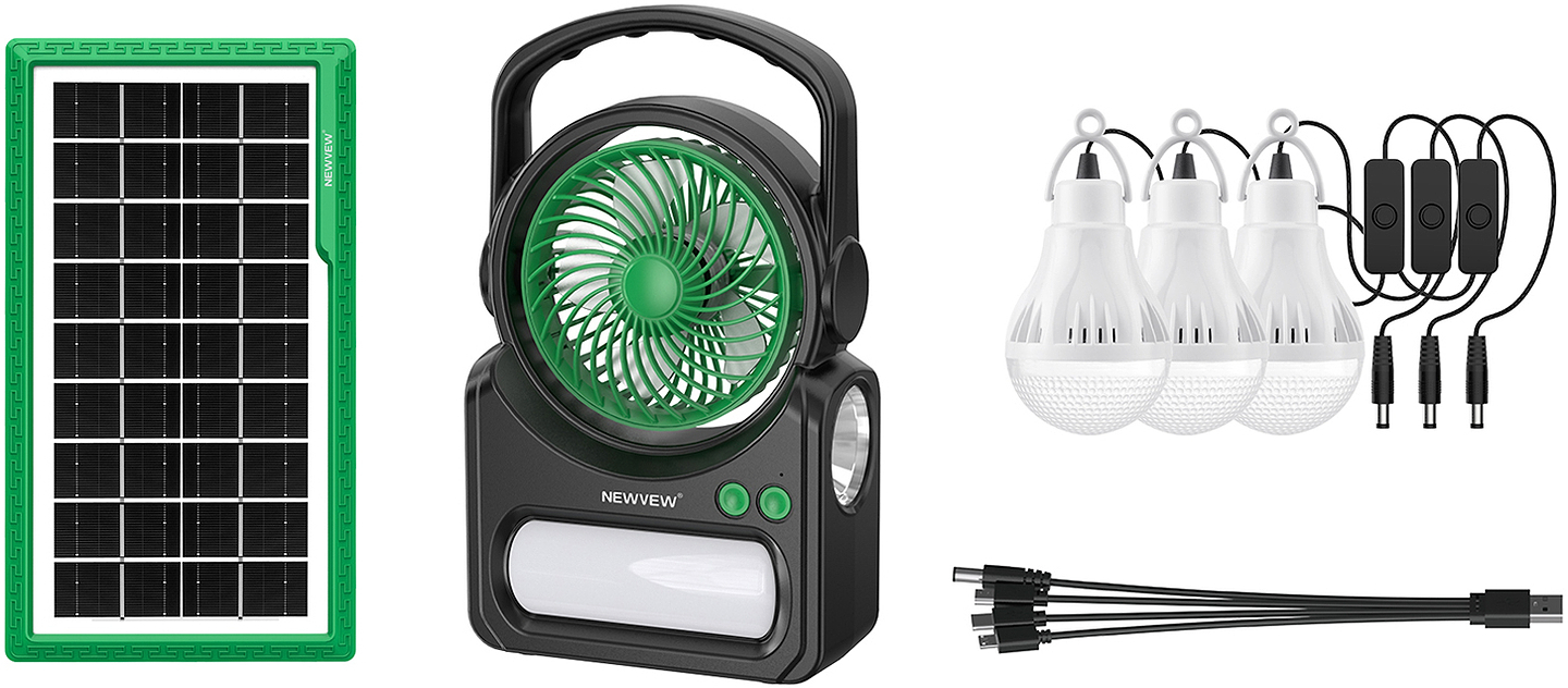 Ліхтар акумуляторний NEWVEW 3.5W Green (NWVW-NV-T255-GN)