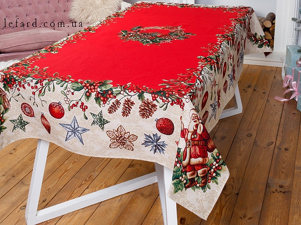 Фото - Скатертина квадратна Lefard Wink 100х100 см (732-054)