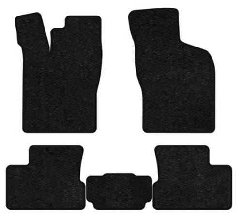 Килимки ворсові в салон авто EVAtech Standard для Daewoo Nexia 1995-2016 1 покоління Htb EU чорний кант DO31064CV5VEB