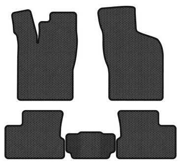 EVA килимки в салон авто EVAtech для Nexia Daewoo 1995-2016 1 покоління Htb EU DO31064CV5SBB