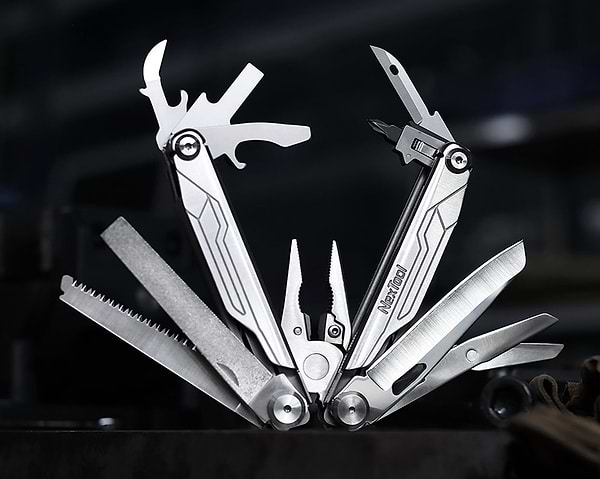 Фото - Мультитул NexTool Flagship Сaptain Multifunctional Knife Silver (NE20214)