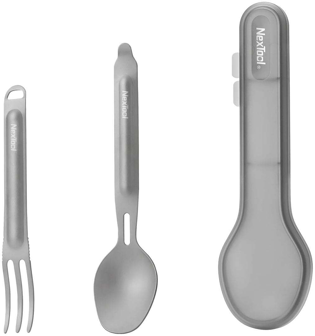 Набор столовых приборов туристических NexTool Titanium Tableware Set (NE20132)