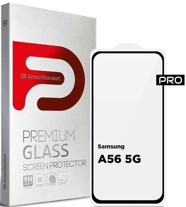 Фото - Захисне скло для смартфону Armorstandart Pro for Samsung A56 5G Black (ARM82612)