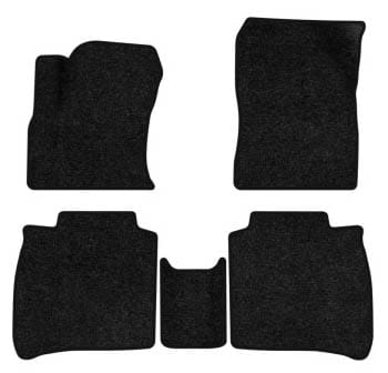 Коврики ворсовые в салон авто EVAtech Standard для Dongfeng E11K 2018 1 поколение Sedan China черный кант DG43656CD5VEB