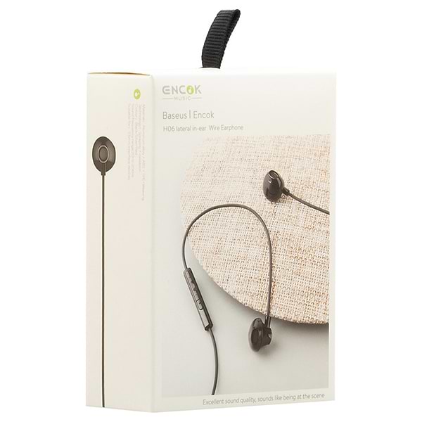 Фото - Наушники вкладыши Baseus Encok H06 Black (NGH06-01)