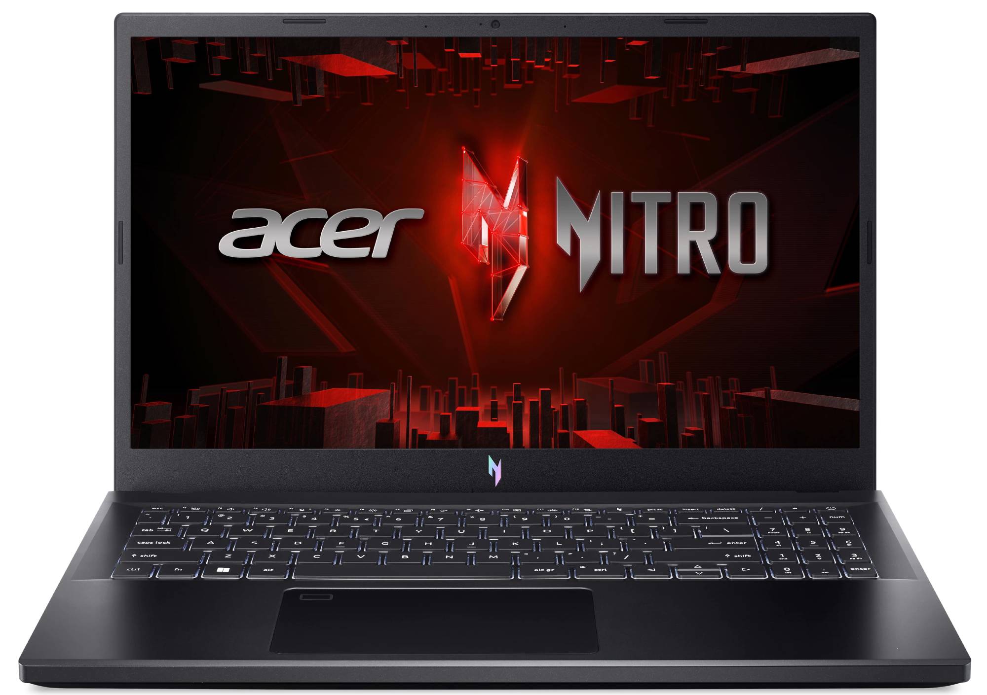 Ноутбук игровой Acer Nitro V 15 ANV15-51 (NH.QNCEU.00F) Obsidian Black - Фото 1