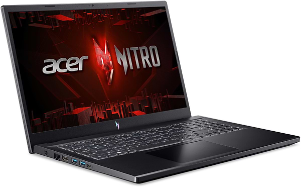 Фото - Ноутбук ігровий Acer Nitro V 15 ANV15-51 (NH.QNCEU.003) Black