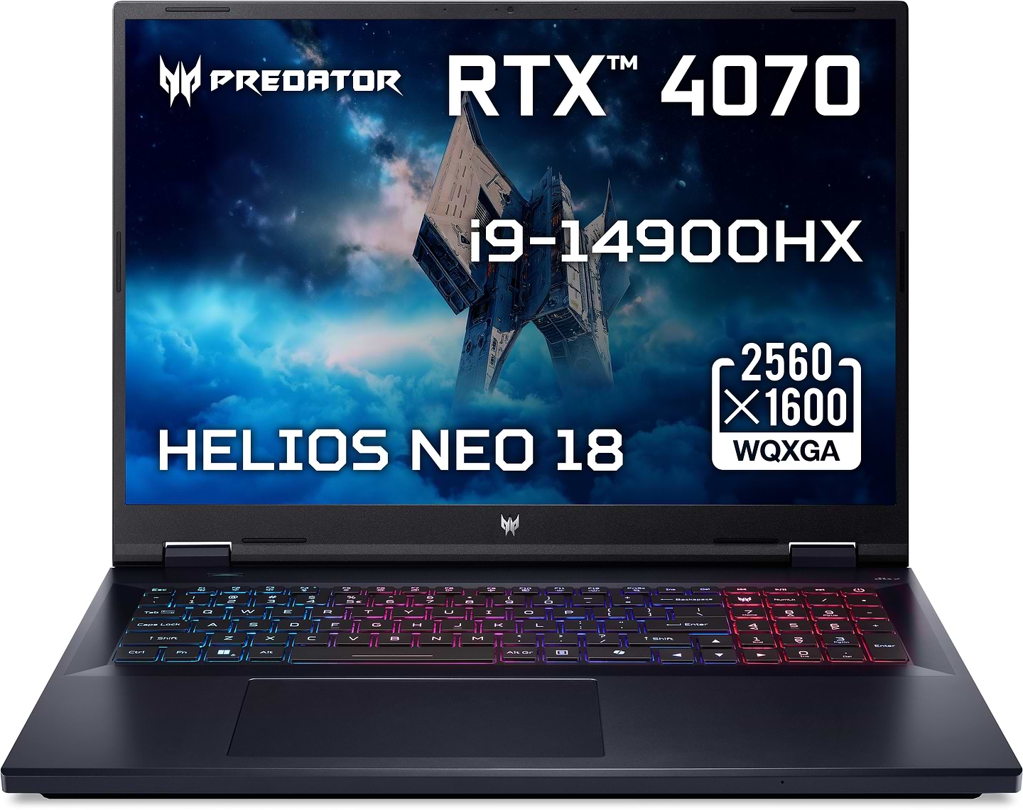 Ноутбук игровой Acer Predator Helios Neo 18 PHN18-71 (NH.QRZEU.00D) Abyssal Black - Фото 1
