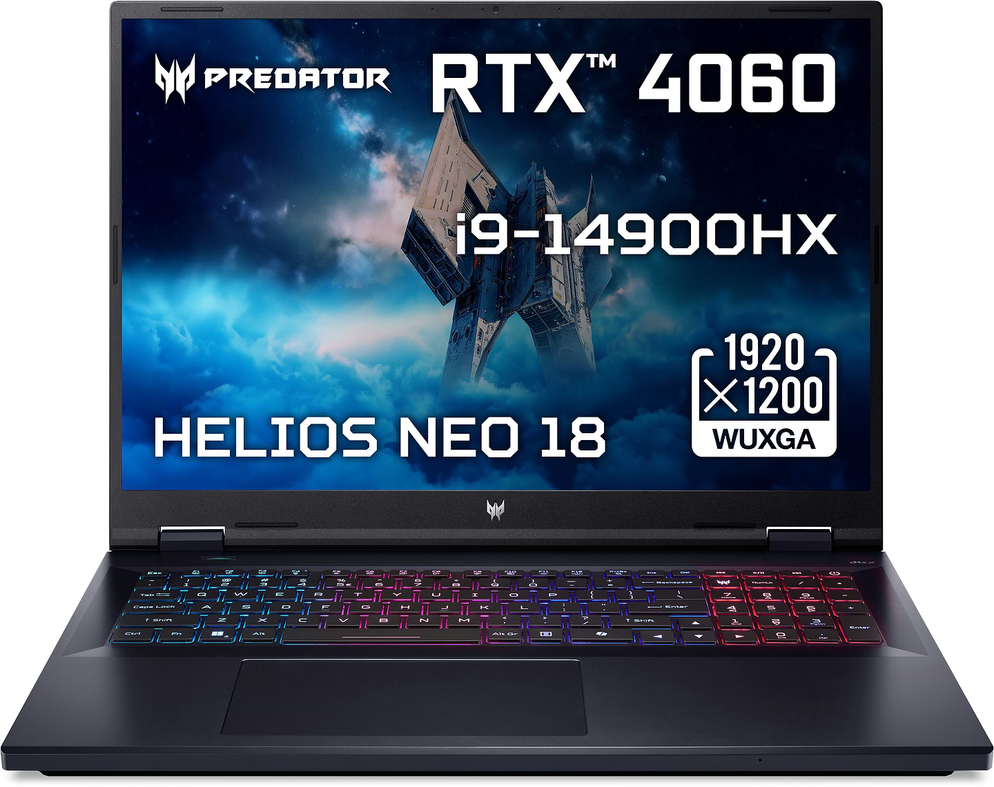 Ноутбук игровой Acer Predator Helios Neo 18 PHN18-71 (NH.QS0EU.009) Abyssal Black - Фото 1