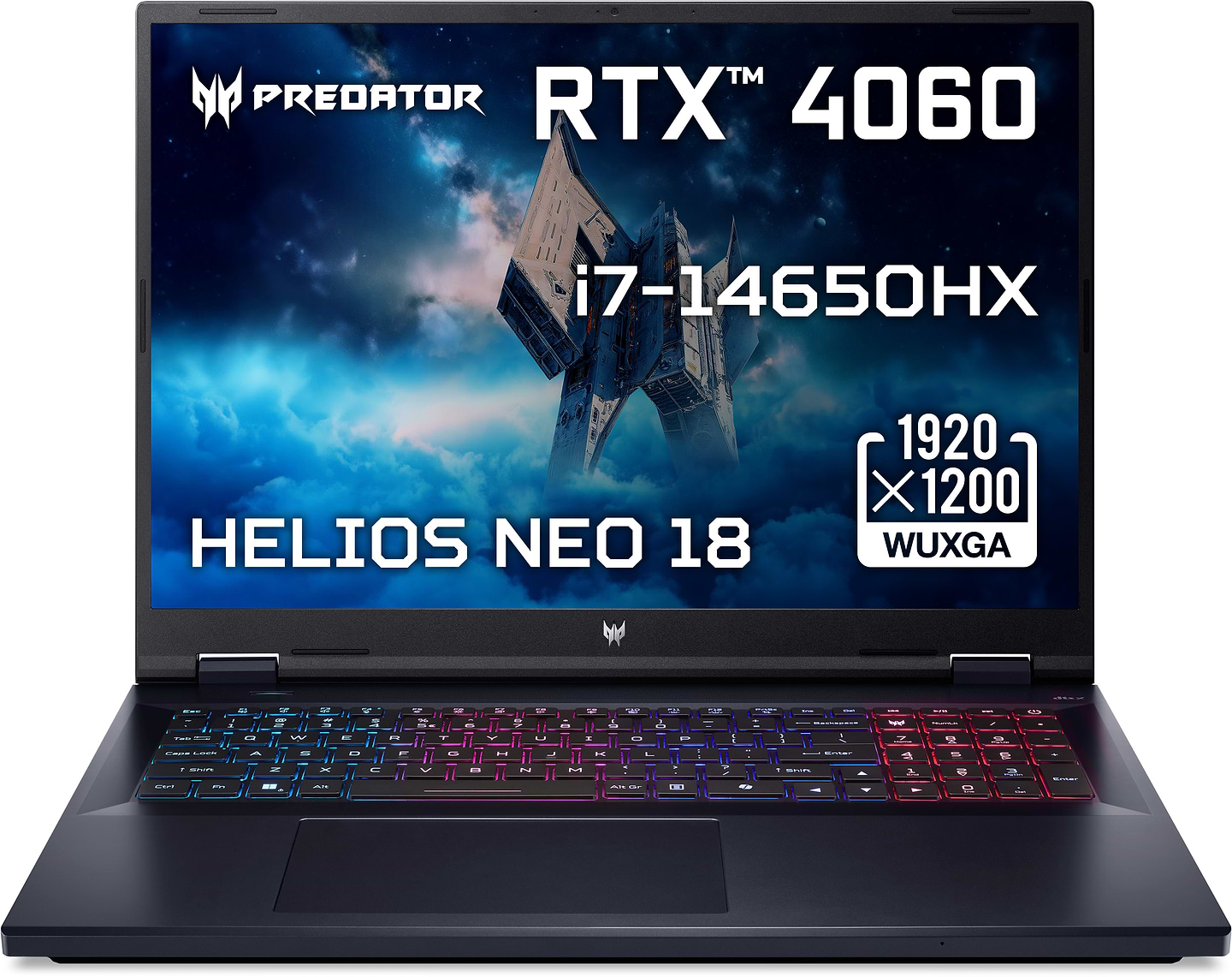 Ноутбук игровой Acer Predator Helios Neo 18 PHN18-71 (NH.QS0EU.00A) Abyssal Black - Фото 1
